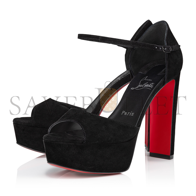 Chr1st1an louboutin sandaloo130 mm sandals - veau velours 3240088b439